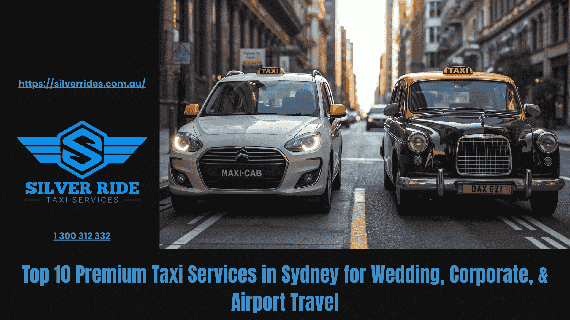 Top 10 Premium Taxi Services in Sydney for Wedding, Corporate, and Airport Travel